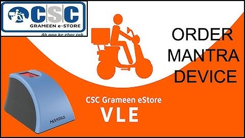 CSC VLE egrameen store mantra L1 device order 2025 || vle egrameen store mantra L1 device order 2025