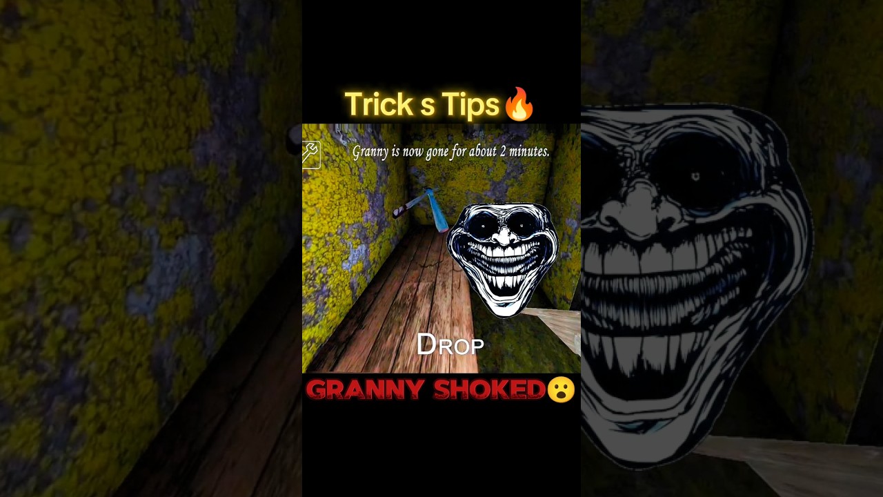 Granny Secret Trick 😱 | GRANNY HAND TRICK 💀🔥