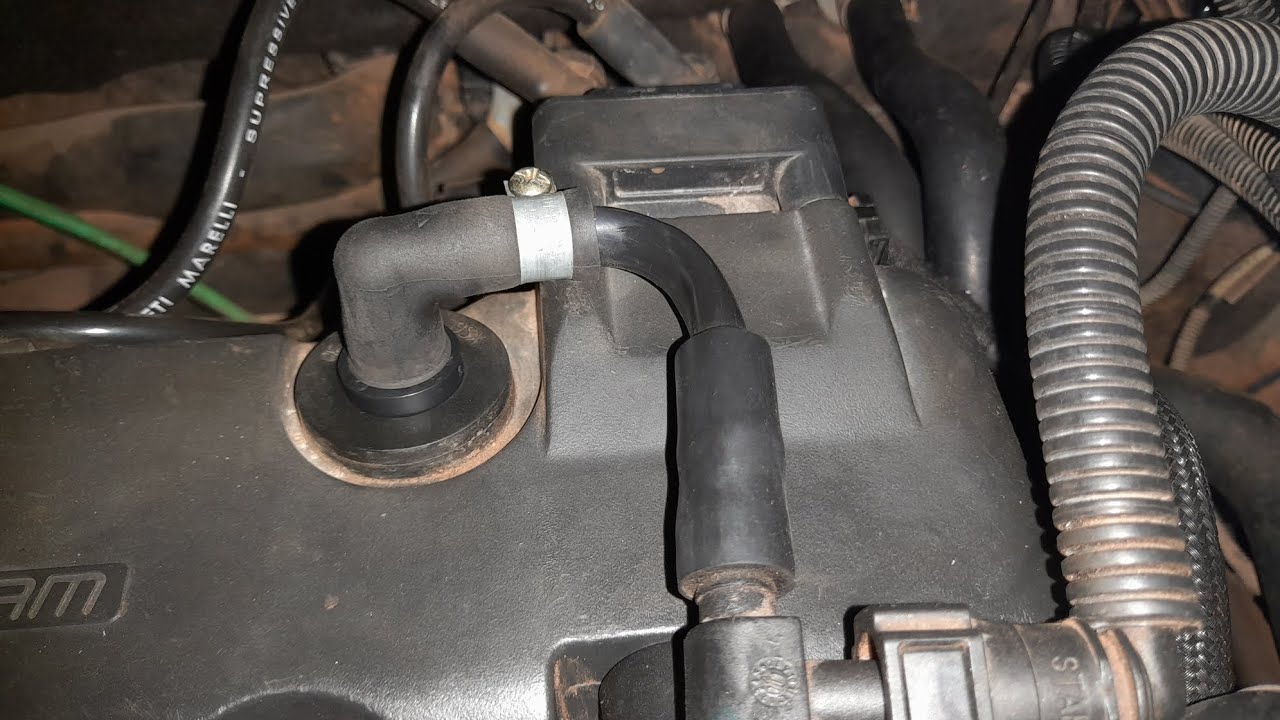 Adaptação da mangueira da válvula PCV (antichama) do Fiesta Zetec Rocam