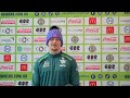 Horsburgh: I'm very happy to get this milestone