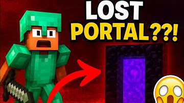 “I Got Stuck in the Nether… And I Couldn’t Find My Portal 😭🔥”