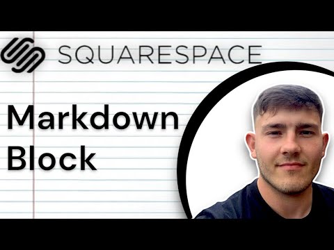 How to Use the Markdown Block  Squarespace 7.0 (2025 Guide)