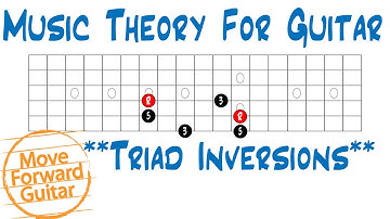Music Theory for Guitar - Triad Inversions