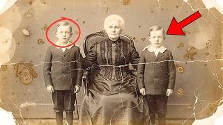 This 1896 Photo of Twins With Grandmother Seemed Happy — Until Restoration Revealed the Sadness