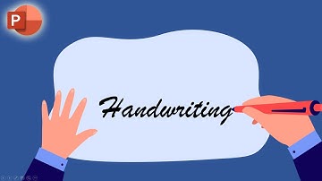 How to Create Handwriting Text Effect Animation In PowerPoint