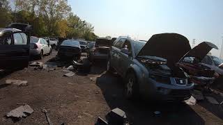 JUNK YARD WALK AROUND 11/05    THAT POOR TRUCK R.I.P