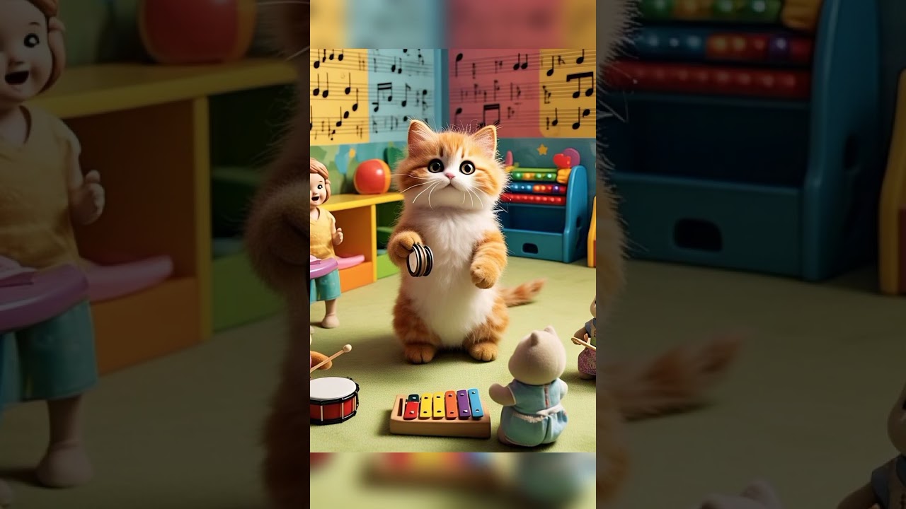 "Kitten Teacher Luna's Adorable Classroom Adventures!" 