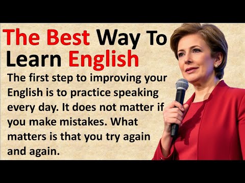The Best Way To Learn English | Tips and Tricks | Speaking Practice ...