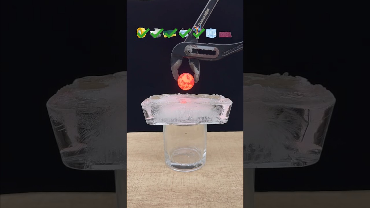 garam bol vs ice experiment shocking result 🔥💧😱