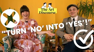 Artists stay motivated even when faced with REJECTIONS 💔 | Art Discourse Ep. 26
