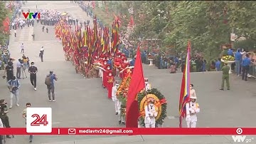 Không khí chính hội ngày Giỗ tổ Hùng Vương | VTV24
