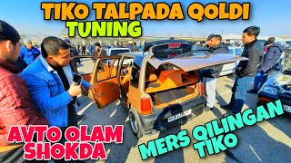 Tuning qilingan tiko Andijon mashina bozori tiko narxlari Тунинг килинган тико Анжижон машина бозори