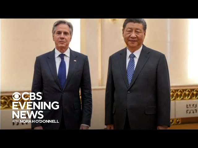Blinken meets with Chinese President Xi Jinping
