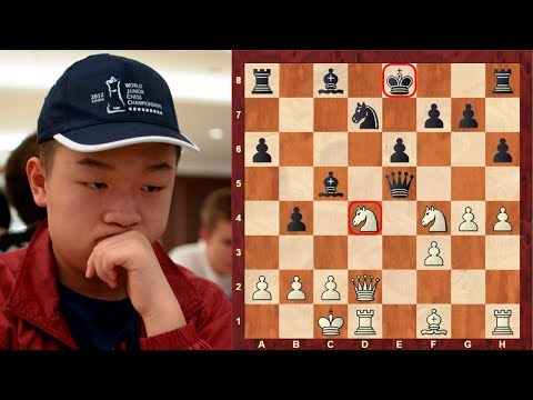 Crazy chess game! Absolutely briliant tactics! : Wei Yi vs Zhou Jianchao : 4th Danzhou (2013)