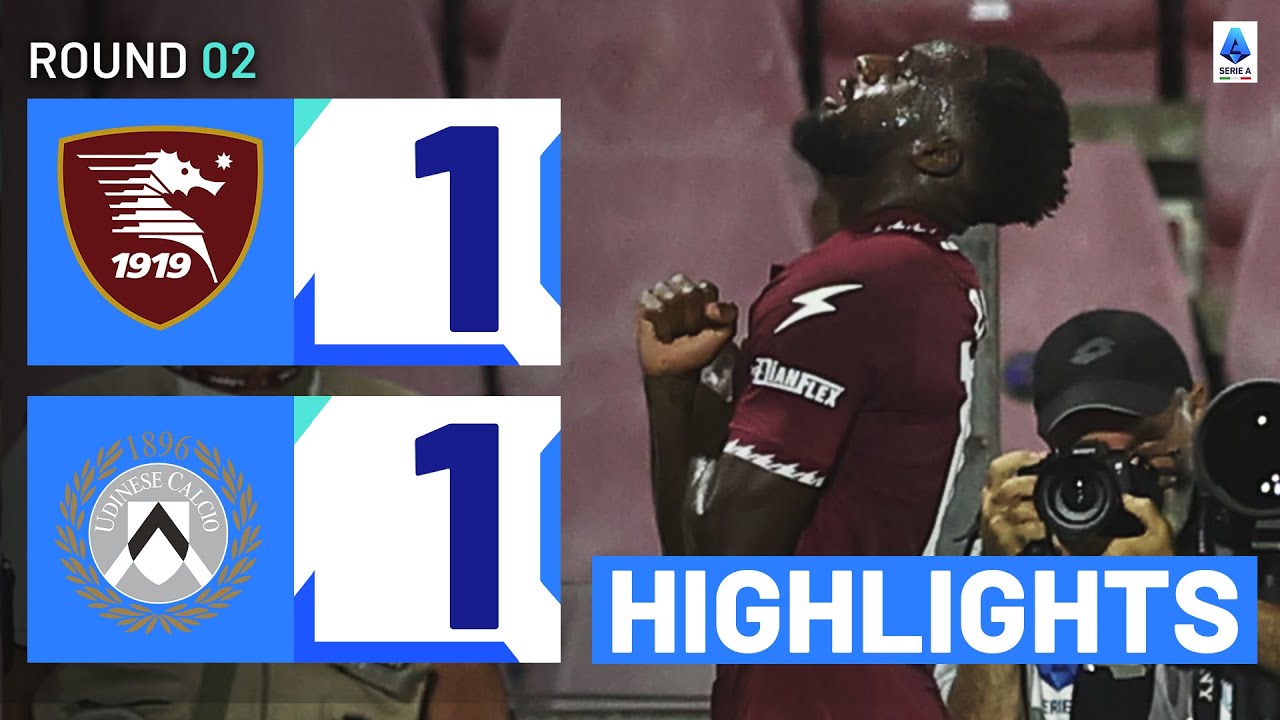Salernitana-Udinese 1-1 | Dia salvages a point for hosts: Goals & Highlights | Serie A 2023/24