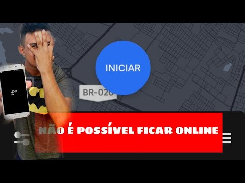 NÃO  CONSIGO FICAR ONLINE NA UBER MOTO - resolva agora!