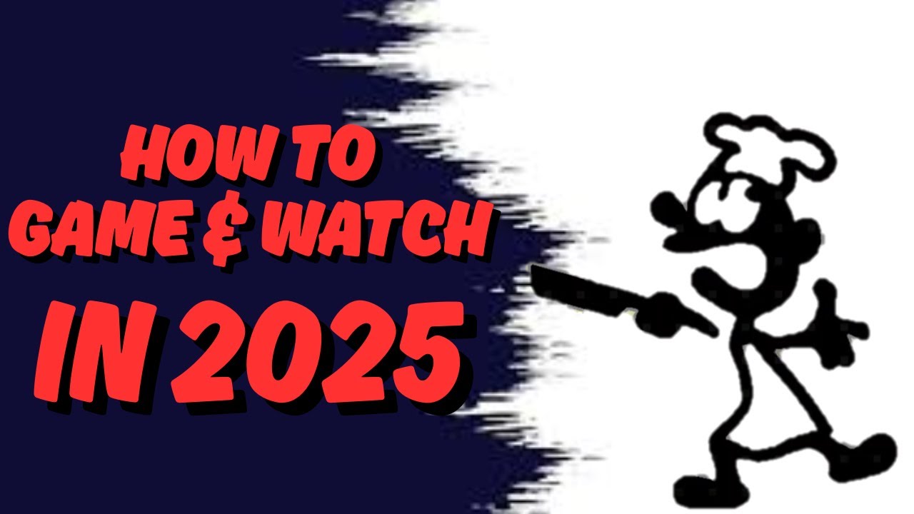 MR GAME & WATCH Combos and Guide in 2025 | Super Smash Bros. Ultimate