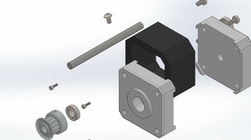 SolidWorks Stepper Motor Design