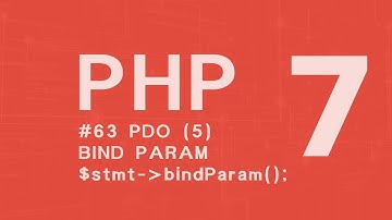 PHP 7 Tutorial  ITA: bindParam PDO (5) #63
