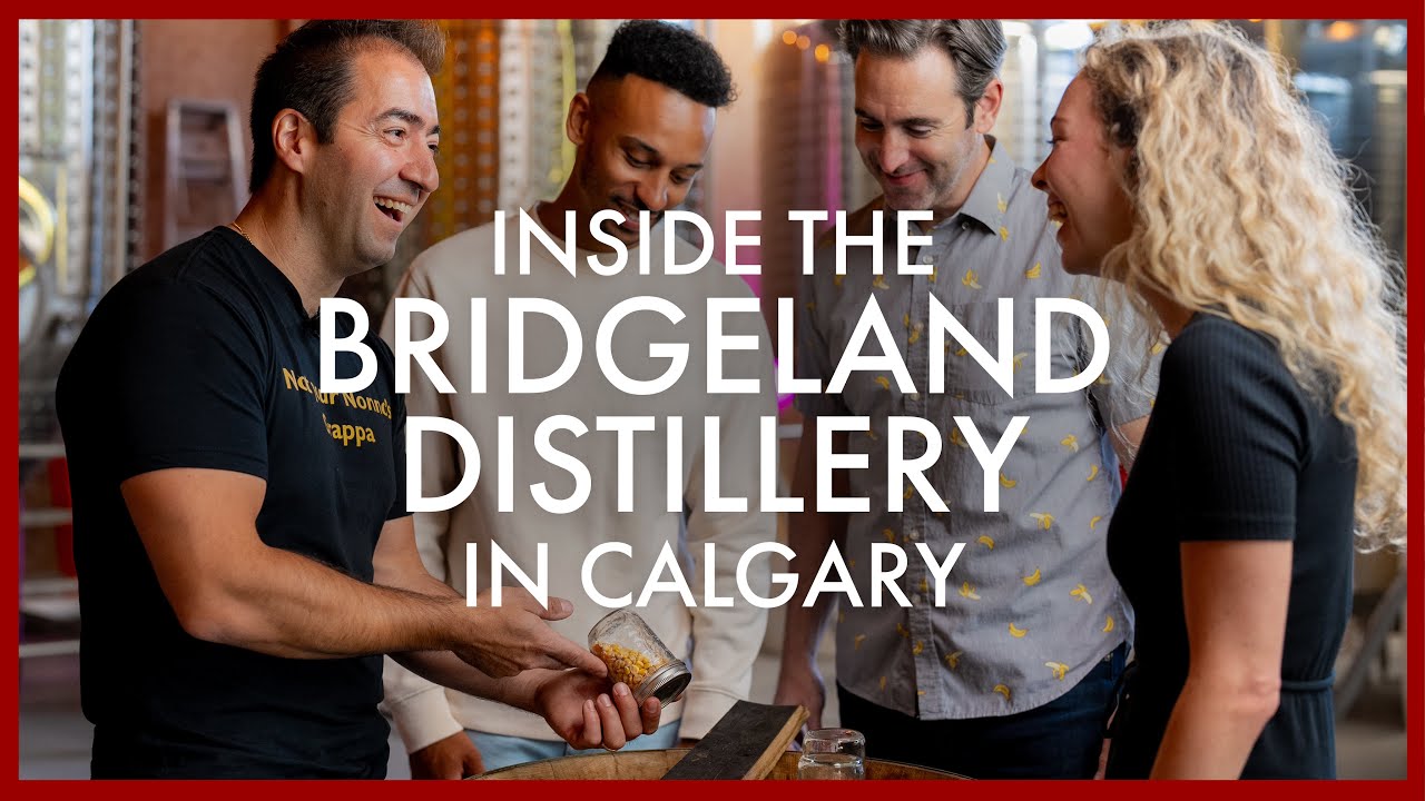 In Calgary, try Bridgeland Distillery's award-winning brandy.