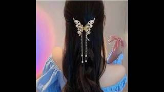 Most beautiful stylish hair clip for fancy butterfly and 20 designs 2024trendingtrendingbeauty