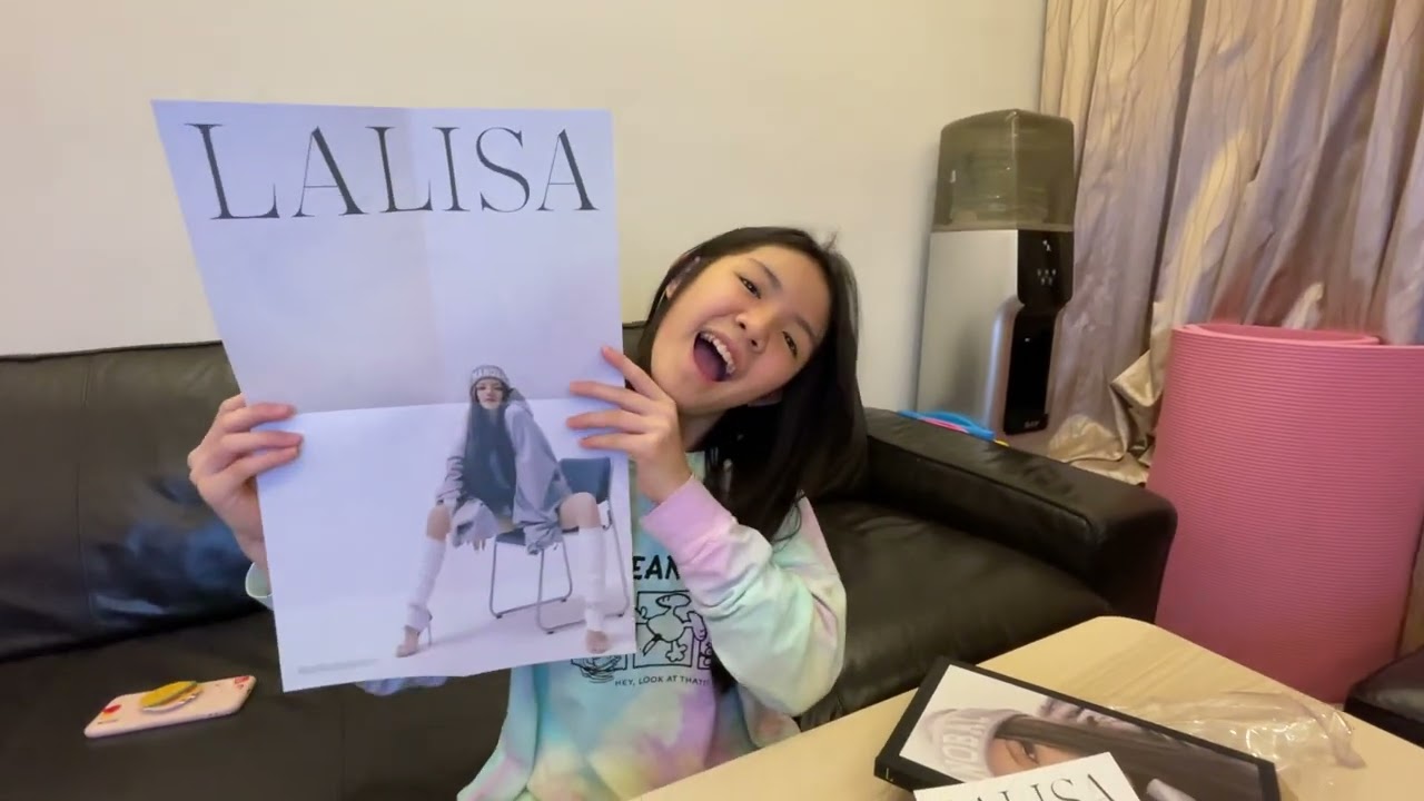 （開箱）橙橙開箱BLACKPINK-LISA專輯