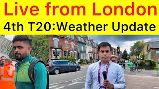 LIVE from Oval London 🛑 Rain chance for today game ? | Weather update | Pakistan playing 11