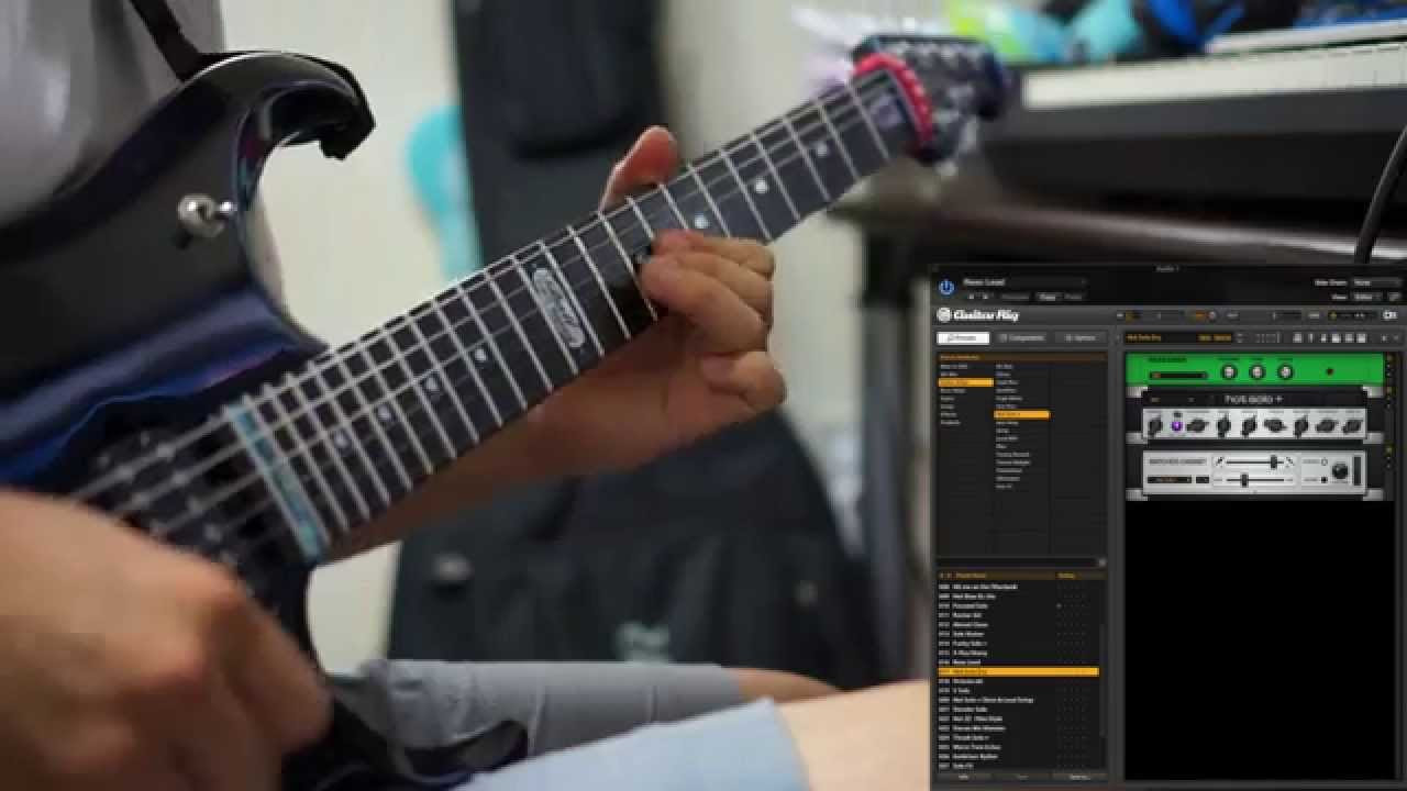 Dream Theater - Repentance guitar solo ( guitar rig )