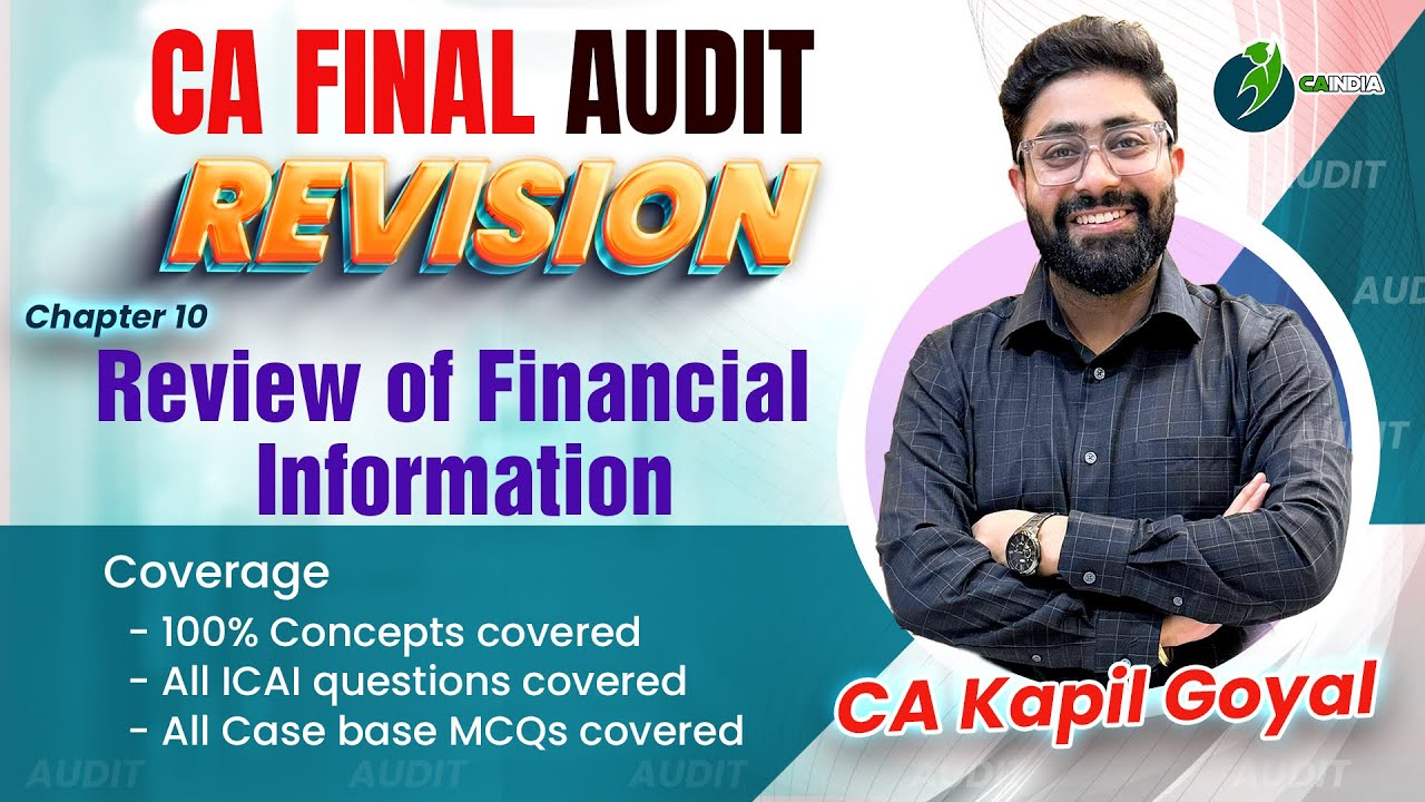 LEC 9 CA FINAL SRE 2400, SRE 2410 COMPLETE LECTURE WITH ICAI NEW STUDY ...