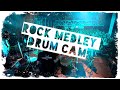 Intro rock medley  live drum cam  power rangers  queen  foreigner  black sabbath  deep purple