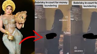 Trending video of Bobrisky in Court without his bosom and buttocks