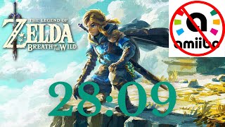 Breath of the Wild Any% Speedrun (No Amiibo) in 28:09