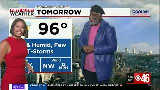 Comedian George Wallace Does The Weather LOL