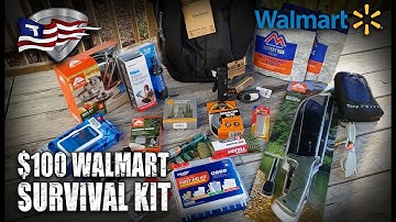 $100 Walmart Survival Kit / DIY Budget Bug Out Bag