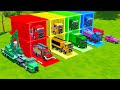 TRANSPORTING PUBLIC WORK VEHICLES, POLICE CAR, FIRE RESCUE TRUCK TO GARAGE - FS22