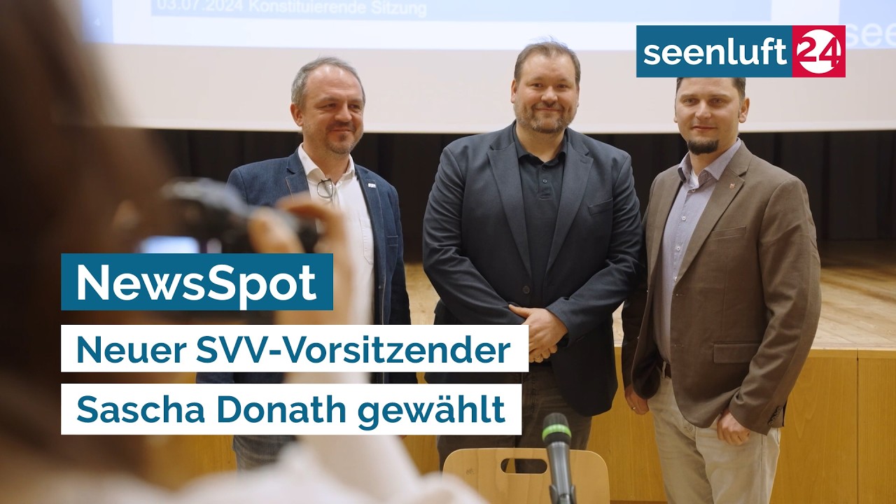 NewsSpot: Neuer SVV-Vorsitzender in Goßräschen