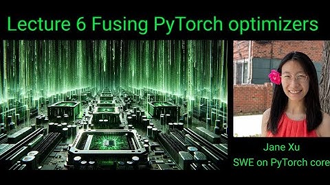 Lecture 6 Optimizing Optimizers