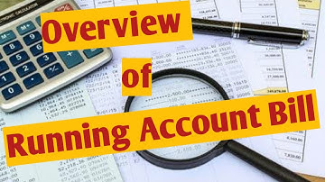 CPWD | Overview of Running Account Bill