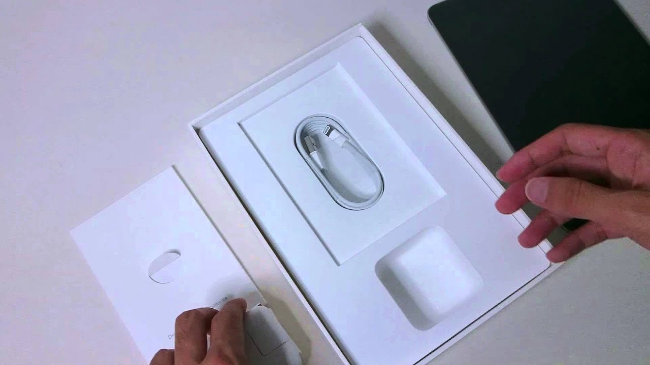 iPad mini 4スペースグレイ開封動画＆ファーストインプレッション