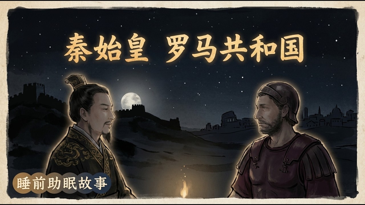 当秦始皇统一中国时，罗马在干什么？｜公元前3世纪东西方两大帝国的对比