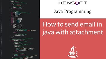 Java Tutorial: Part 3 How to send email in java with attachment