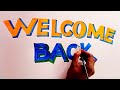 Welcome back to School bulletin board ideas and Drawing Welcome bulletin boards Welcome back Mp3 Song