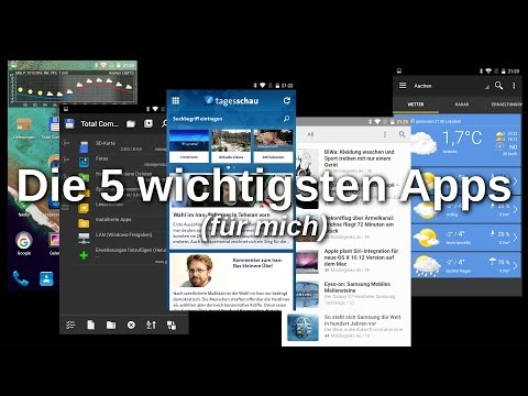 Die 5 wichtigsten Android Apps (für mich) - www.technoviel.de