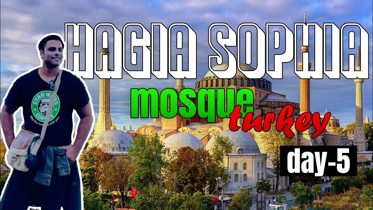 "Hagia Sophia Mosque Tour: Journey Through Time - Part 1"