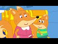 Fox Family doctor check up - Play Safe Outdoor, please! Cartoon Adventures for kids #1608