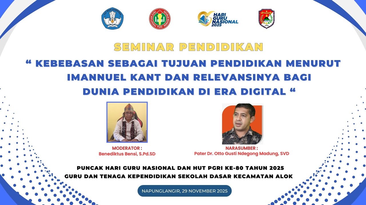 PUNCAK HARI GURU NASIONAL DAN HUT PGRI KE-80 TAHUN 2025 ( PART 1 )