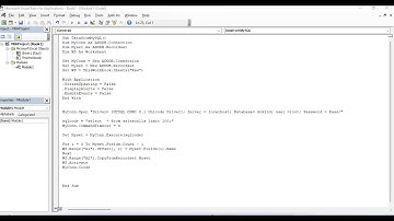 Get Data from MYSQL using VBA (Hindi) | MYSQL se data kaise Import kre VBA use krk