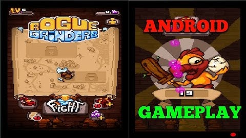Rogue Grinders: Dungeon Crawler Rouge like RPG android gameplay