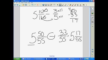 Homework 5/16 - Adding and Subtracting Fractions
