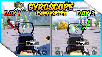 HOW TO USE GYROSCOPE FASTER | BGMI & PUBG MOBILE GUIDE🔥 Tips & Tricks.